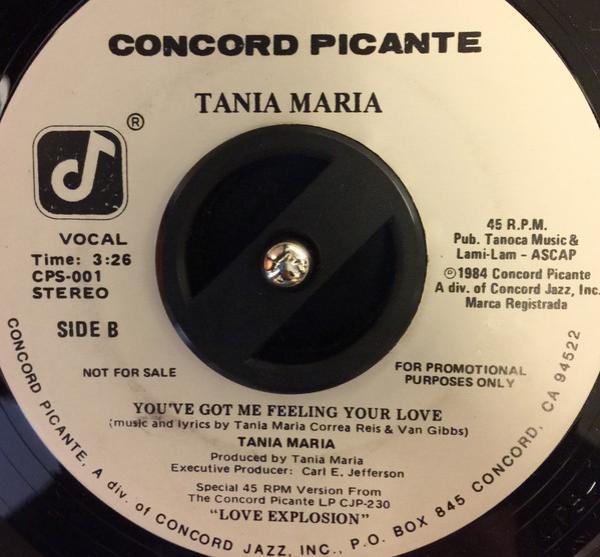 Tania Maria - The Rainbow Of Your Love / You've Got Me Feeling Your Love