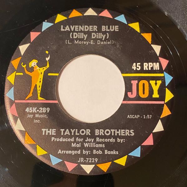 Taylor Brothers  - Lavender Blue (Dilly Dilly) / People In Love