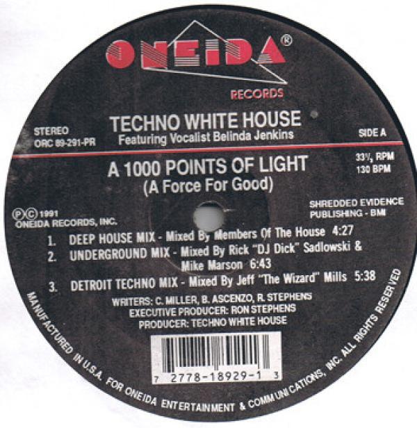 Techno White House, Belinda Jenkins - A 1000 Points Of Light (A Force For Good)