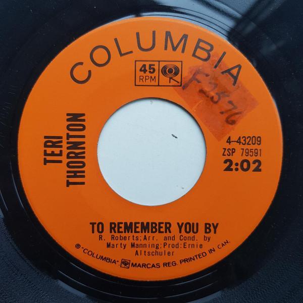 Teri Thornton - To Remember You By