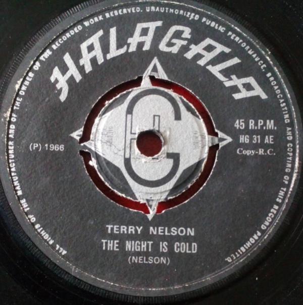 Terry Nelson , Mr. Ram Ram Go! Go! - The Night Is Cold / You Roof Gat A Hole