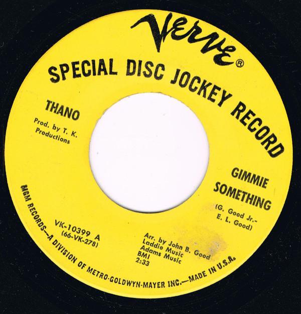 Thano - Gimme Something / We've Never Met