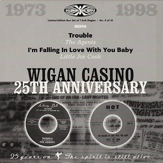 The Agents , Little Joe Cook - Trouble / I'm Falling In Love With You Baby