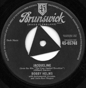 The Anita Kerr Singers, Bobby Helms - Jacqueline / Living In The Shadow Of The Past