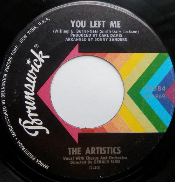The Artistics - You Left Me