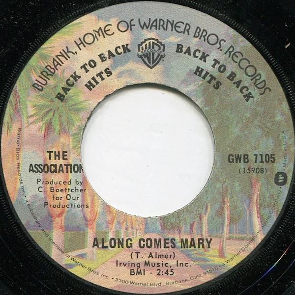 The Association (2) - Along Comes Mary / Cherish