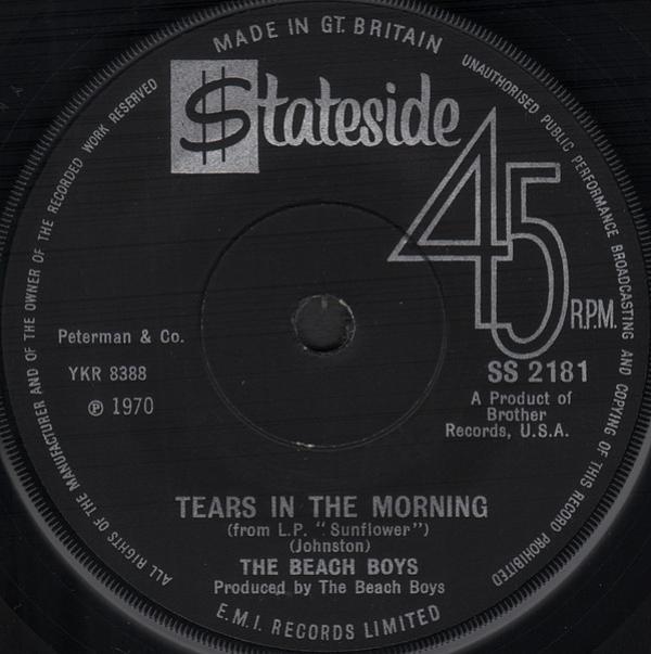 The Beach Boys - Tears In The Morning