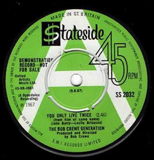 The Bob Crewe Generation - You Only Live Twice
