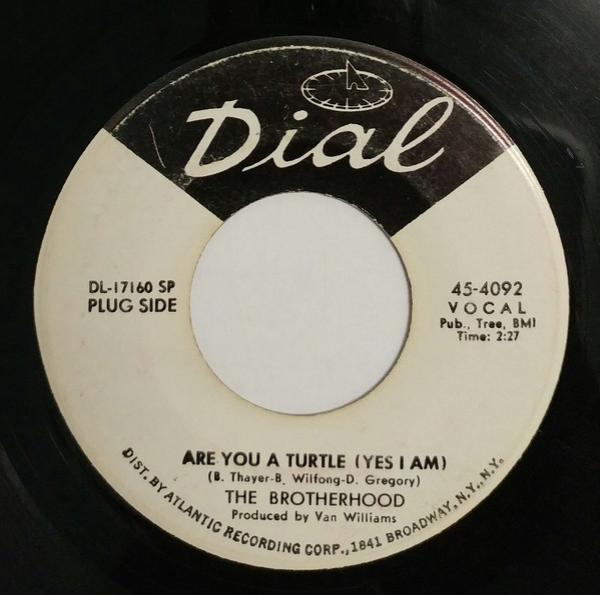 The Brotherhood  - Are You A Turtle (Yes I Am) / Mari