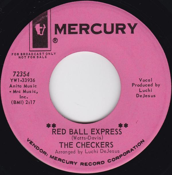 The Checkers (12) - Red Ball Express / Come Back Home