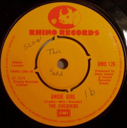 The Chequers - Angie Girl