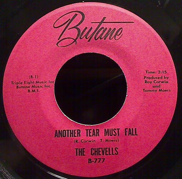 The Chevells - Another Tear Must Fall / It's Goodbye