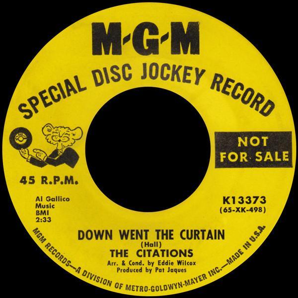 The Citations  - Down Went The Curtain