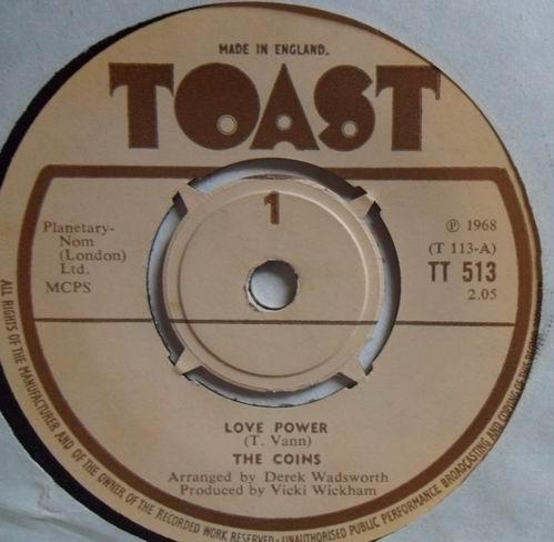 The Coins - Love Power / You Can't Get Away From It