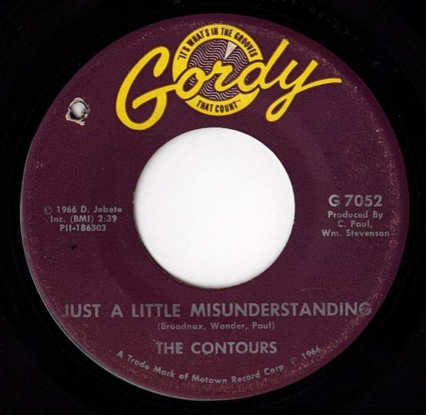 The Contours - Just A Little Misunderstanding