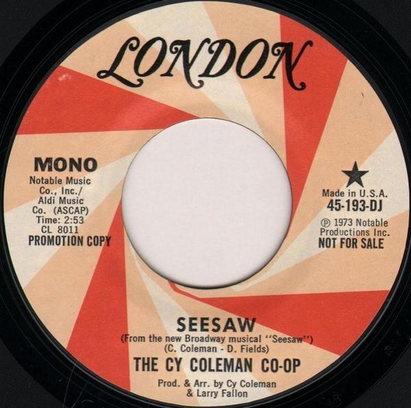 The Cy Coleman Co-op - Seesaw