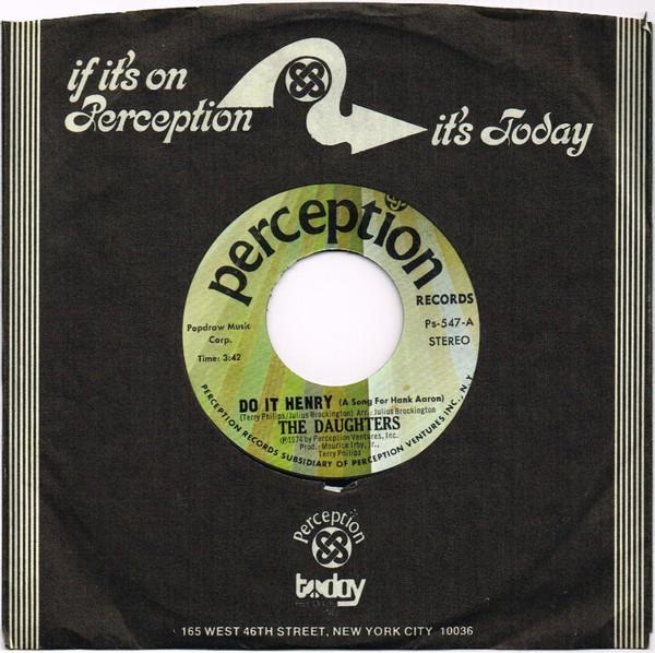 The Daughters  - Do It Henry (A Song For Hank Aaron)