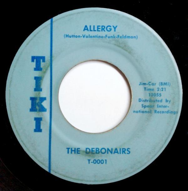 The Debonairs  - Allergy / Sidewinder