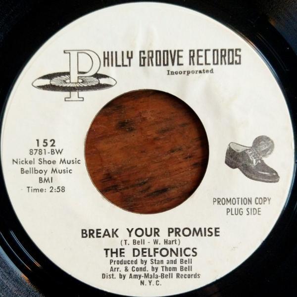 The Delfonics - Break Your Promise / Alfie