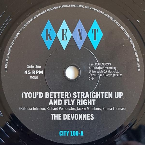 The Devonnes - (You'd Better) Straighten Up And Fly Right