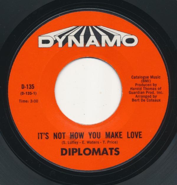 The Diplomats  - It's Not How You Make Love / In My Heart