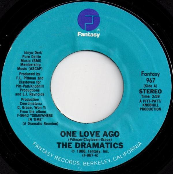 The Dramatics - One Love Ago
