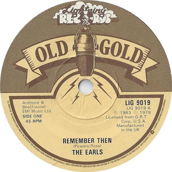 The Earls, Billy Bland - Remember Then / Let The Little Girl Dance
