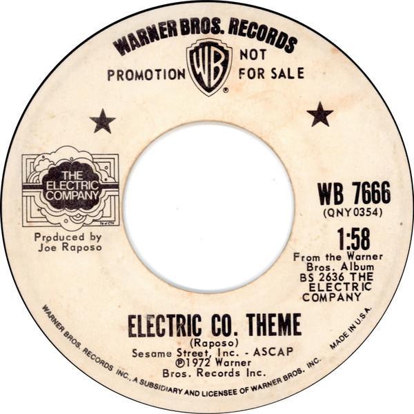 The Electric Company (2), The Kids (2) - Electric Co. Theme / Sing