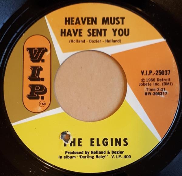 The Elgins - Heaven Must Have Sent You / Stay In My Lonely Arms
