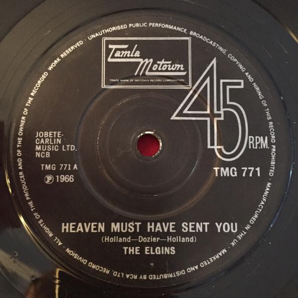 The Elgins - Heaven Must Have Sent You / Stay In My Lonely Arms