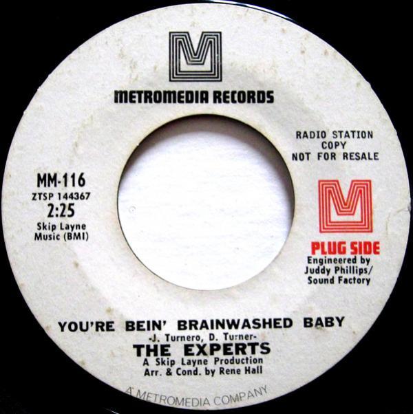 The Experts  - You're Bein' Brainwashed Baby / Wake Me When It's Over