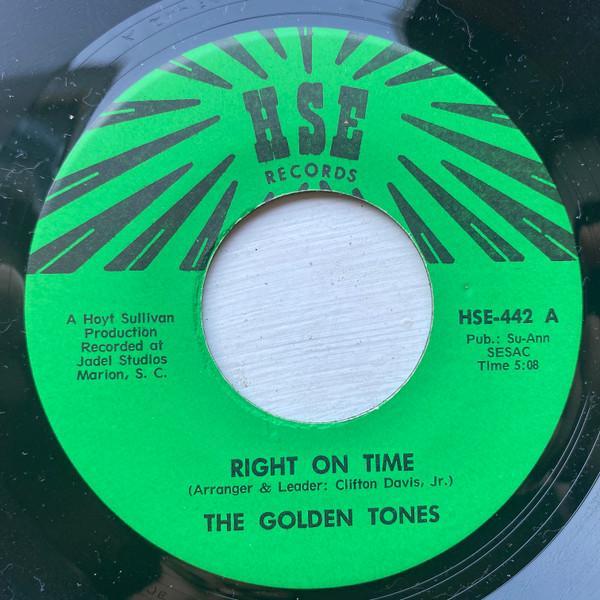 The Fabulous Golden Tones - Right On Time / One Moment In Glory