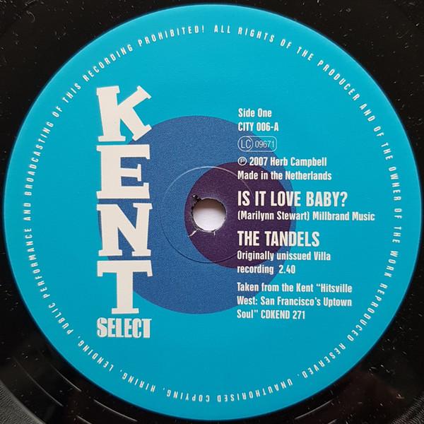 The Fashionettes, The Tandels - Is It Love Baby / Losin' Control