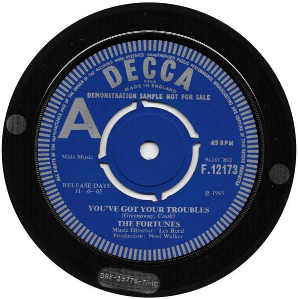 The Fortunes - You've Got Your Troubles