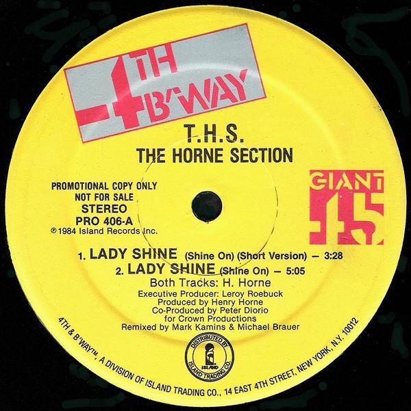 The Horne Section - Lady Shine (Shine On)
