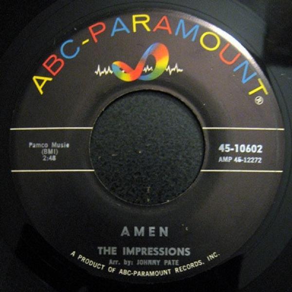 The Impressions - Amen / Long, Long Winter