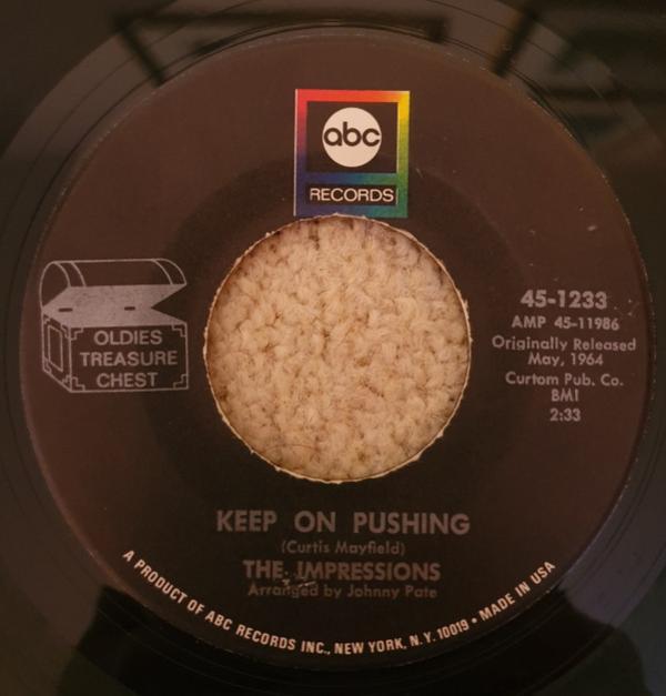 The Impressions - Keep On Pushing / We're A Winner