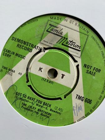 The Isley Brothers - Got To Have You Back