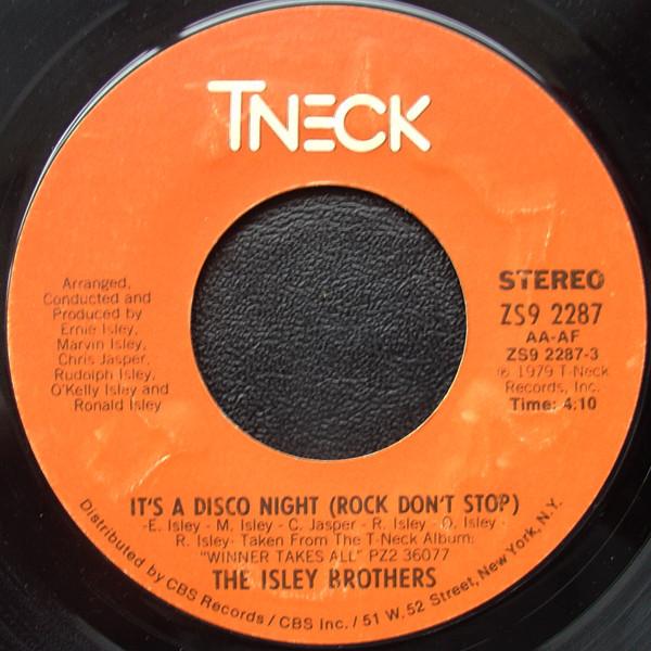 The Isley Brothers - It's A Disco Night (Rock Don't Stop)