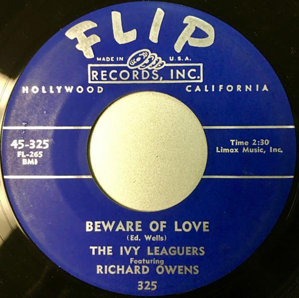 The Ivy Leaguers, Ricky Owens - Beware Of Love