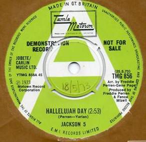 The Jackson 5 - Hallelujah Day