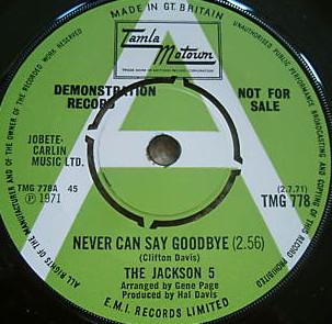 The Jackson 5 - Never Can Say Goodbye