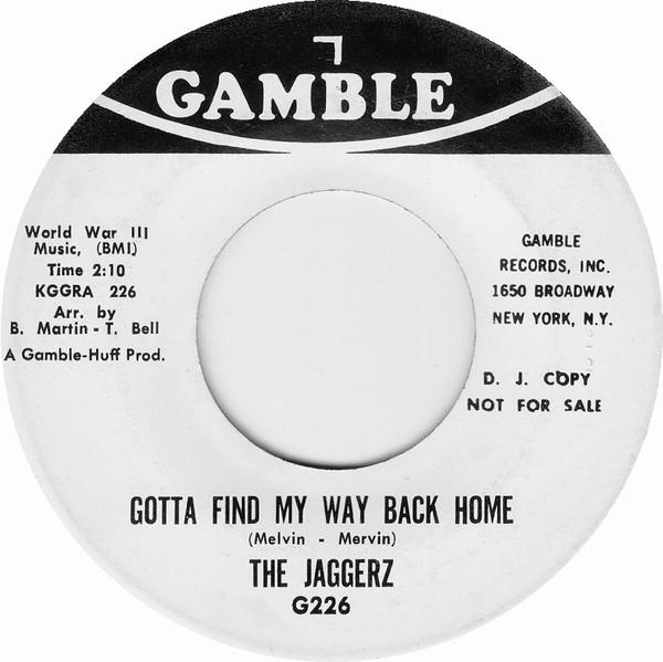 The Jaggerz - Gotta Find My Way Back Home