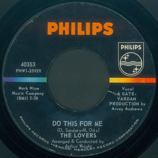 The Lovers  - Do This For Me / Someone