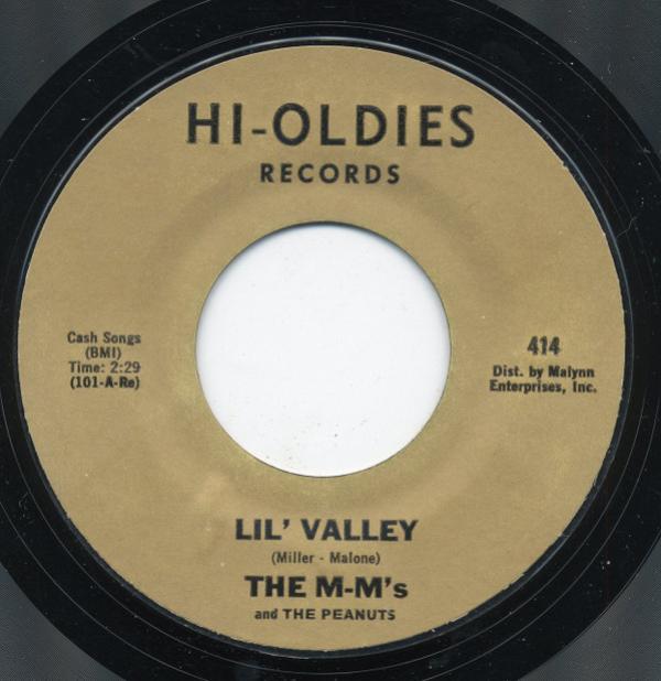 The M-M's And The Peanuts - Lil' Valley / Open Up Your Eyes