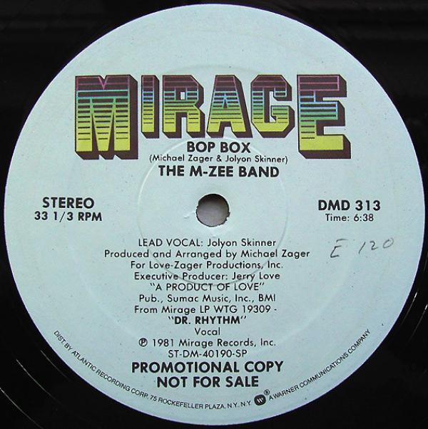 The M-Zee Band - Bop Box