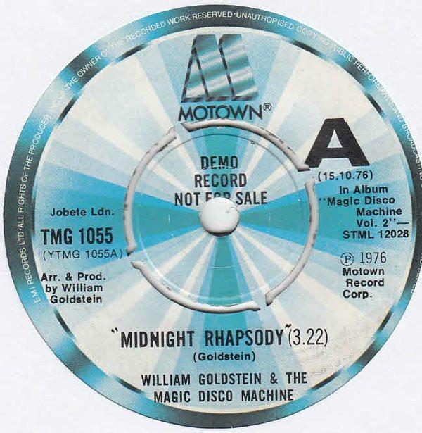 The Magic Disco Machine, William Goldstein - Midnight Rhapsody