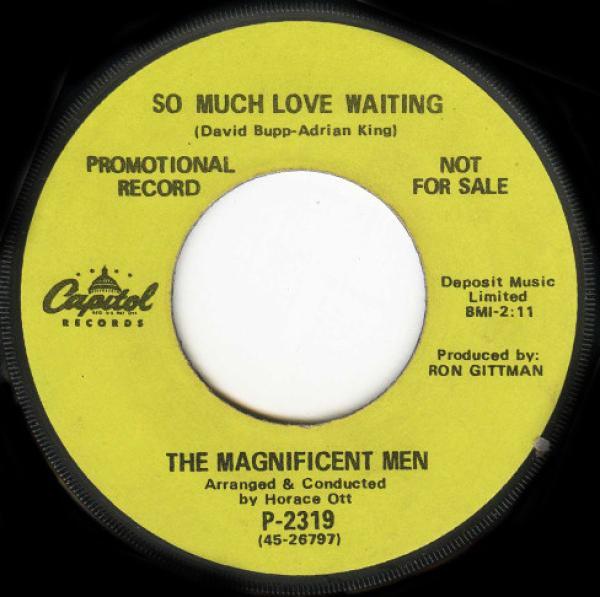 The Magnificent Men - Save The Country/So Much Love Waiting