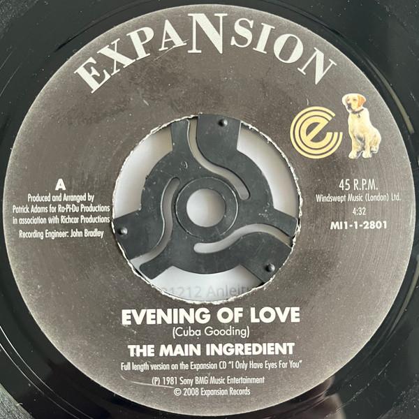 The Main Ingredient - Evening Of Love / Shame On The World