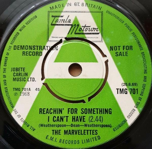 The Marvelettes - Reachin' For Something I Can't Have